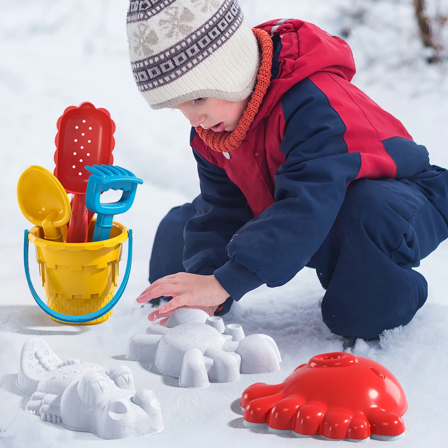 Dinosaur Planet Sand Water Table for Toddlers, 4 in 1 Sand Table and Water Play Table, Kids Table Activity Sensory Play Table Beach Sand Water Toy for Outdoor Backyard for Toddlers Age 2-4 Gift