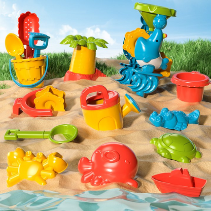 Dinosaur Planet Sand Water Table for Toddlers, 4 in 1 Sand Table and Water Play Table, Kids Table Activity Sensory Play Table Beach Sand Water Toy for Outdoor Backyard for Toddlers Age 2-4 Gift